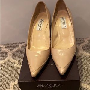 Jimmy Choo beige heel